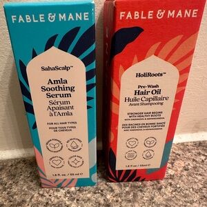 Fable & Mane Set 🩵🧡
